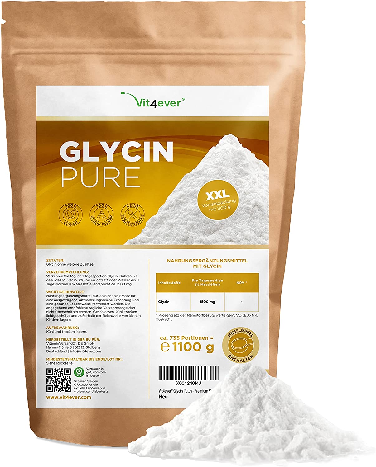 Glycin-Pulver